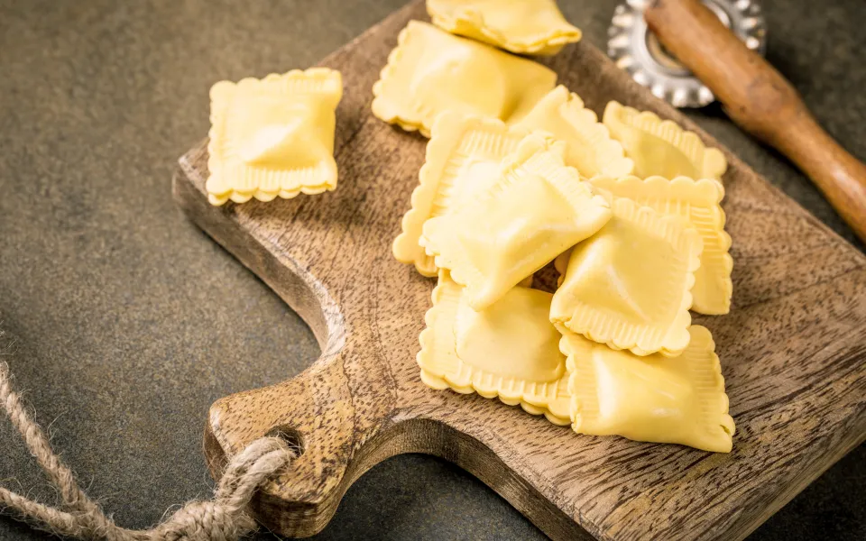 Ravioli Pfifferling/ Ricotta