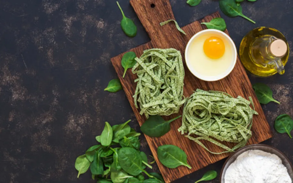 Tagliatelle mit Bärlauch