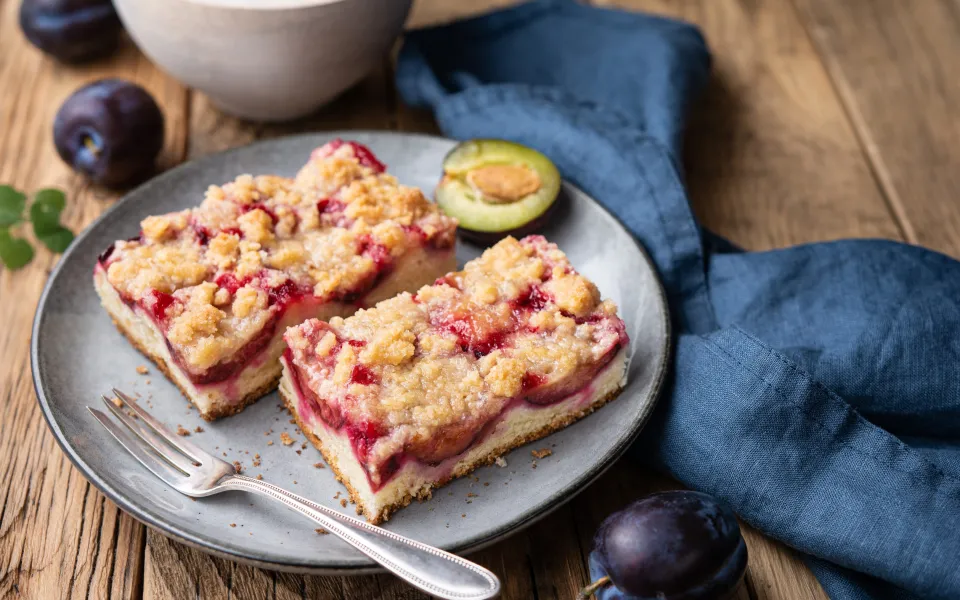 Pflaumenstreusel
